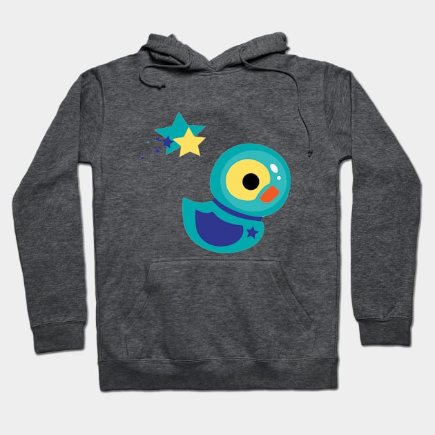 Space Duck Hoodie by Mai17